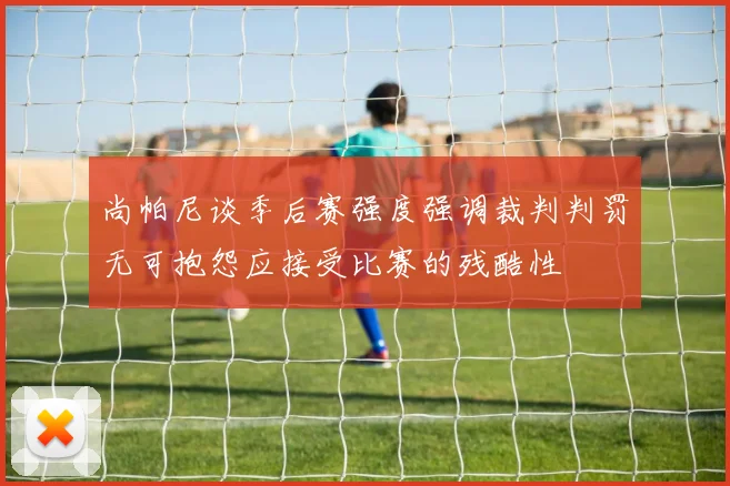 尚帕尼谈季后赛强度强调裁判判罚无可抱怨应接受比赛的残酷性